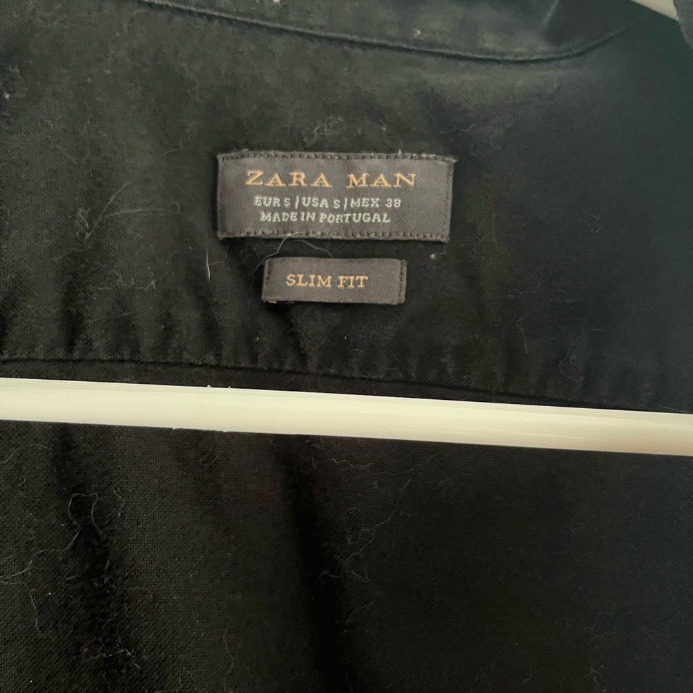 ZARA MAN black button up